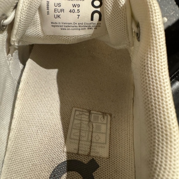 On Running White Athletic Shoes - Picture 3 of 9